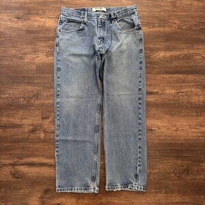 WRANGLER Blue Denim Dad Jeans Western - 32x30